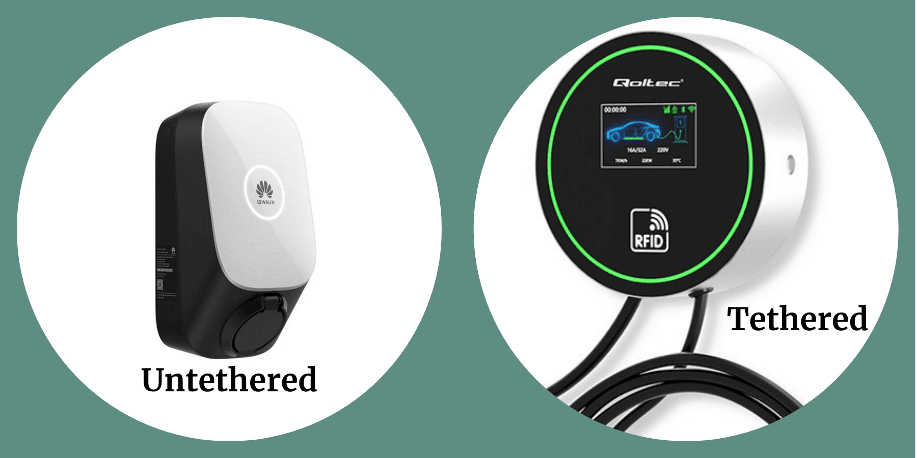 Tethered vs Untethered EV Chargers
